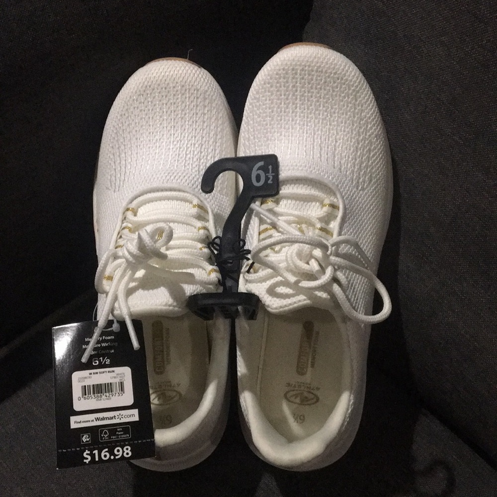 Sneakers with Gold detail